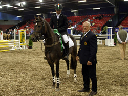 Ostara's Umberto Receiving 3rd Place National Pony Discovery Millstreet 2008