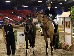 Whos DJ and Ostaras Umberto at Millstreet National Pony Discovery Finals 2008